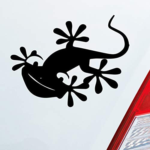 Hellweg Druckerei Salamander Gecko Echse Agame Süß Tuning Auto Aufkleber Sticker Heckscheibenaufkleber