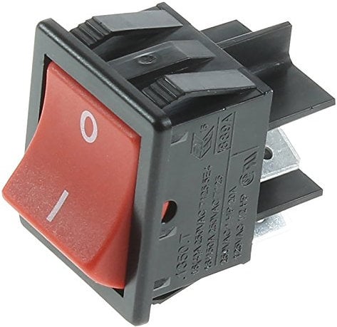 AIOS LTD Numatic Henry Hoover Basil Edward Vacuum Cleaner On/Off Switch Rocker Suitable For Numatic Henry Early Models, NVQ250, HVR200, HVR200P