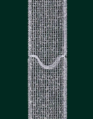 Ruther & Einenkel Raffrolloband mit Fixierbeschichtung, 17 mm, volltransparent/Aufmachung 10 m