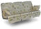 Angerer Freizeitmöbel GmbH Hollywoodschaukel Auflage Comfort - passend für viele 3-Sitzer Hollywoodschaukeln - Schaukelauflage Made in Germany (Beige Gemustert Olive)
