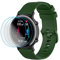 NOKOER Cinturini per Honor Magic Watch 2 42mm, [2 in 1] TPU Silicone Cinturino + 3 Pezzi Pellicola Protettiva, [Resistente all'Usura] [Traspirante] per Honor Magic Watch 2 42mm - Verde dell'Esercito
