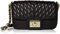KARL LAGERFELD Damen Agyness Crossbody Umhängetasche, Schwarz/Gold
