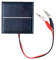 ZONADAH Kit mini pannello solare da 1 W 5,5 V, clip a coccodrillo con cavo da 35 cm, caricabatterie per batterie, casa fai-da-te, progetti scolastici di scienze, campeggio, pesca, escursionismo