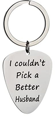 Banemi Coole Schlüsselanhänger für Jungs, Schlüsselanhänger Teenager Junge Gitarrenpaddel Vatertag Schlüsselanhänger