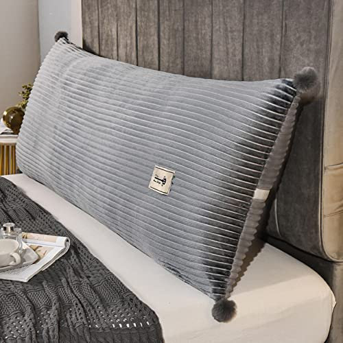 GUOGUODA Rückenkissen,Bett-Rückenstütze Keilform,Rückenstützkissen,für Bett Sofa,Bezug waschbar,Baumwolle Perfekt als Lesekissen,Wandkissen,Rückenlehne