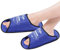 Hilph Poche de Glace pour Pied en Gel Orteil Ouvert - Pantoufle Chimiothérapie, Packs Réutilisables pour Pieds Gonflés, Thérapie par le Chaud et le Froid - Une Paire Bleu