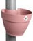 Elho Vibia Campana Pot Gouttière 40 - Pot De Fleurs pour Extérieur - Ø 21.6 x H 16.3 cm - Rose/Rose Poussière