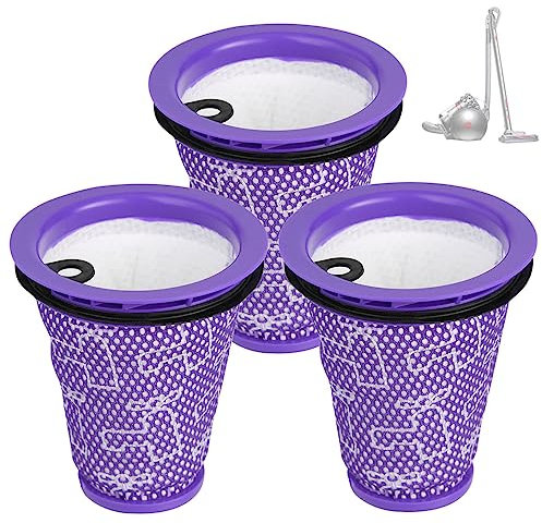 Lot de 3 filtres pré-moteur de rechange pour aspirateur Dyson Big Ball CY22 CY23 CY24 CY25 CY26 CY27 CY28 DY75 DY77 DY78 967371-01