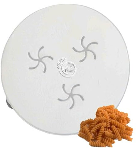 MY PASTA – Fusilli Turbo – Trafile a disco macchina pasta | Trafila per pasta avanzata per macchina per pasta fatta in casa, compatibile con Philips serie 7000 | Philips