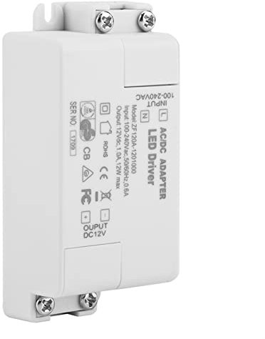 AC 100-240V à DC 12V SMD LED Driver Switch Transformateur de Puissance pour Bande Lumineuse à LED (12W)