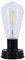 Cikiki 1 Ampoule Solaire LED à Filament de tungstène de 7 cm, Lampe Automatique pour clôture de Nuit, IP65, décorative, résistante aux intempéries, pour Les lumières de Jardin