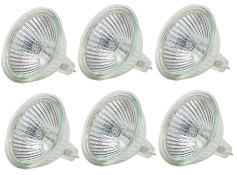 ShuoHui MR16 Halogen-Leuchtmittel 12V 35W GU5.3 Fassung mit zwei Stiften, dimmbar, warmweiß, 2700 K (4)