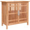 QJBSAVVA Unterschrank Waschbecken Klein Waschtischunterschrank Badunterschrank Waschbecken Waschtisch Gäste Wc - Waschbeckenunterschrank 66x29x61,5 cm Massivholz Nussbaum per Badezimmer Toilette