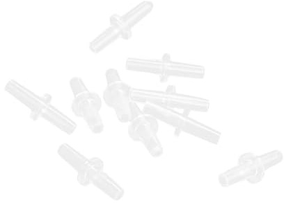 TUCKBOLD Universal Aquarium Straight Air Line Connector 4mm Tubing 10pc Automotive Parts