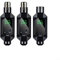2 micrófonos inalámbricos 4G convertidor XLR transmisor receptor micrófono, para micrófonos dinámicos con múltiples modos de funcionamiento (1 en 2)