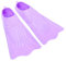 Sosoport 1 Paio Pinne Corte in Silicone Galleggiante da Nuoto Adulti Nuotata Piscina Pinne Nuoto Fina alla Finare per Swimming Finte per Camere da Bagno in Silicone Mano Pinna Gel di Silice