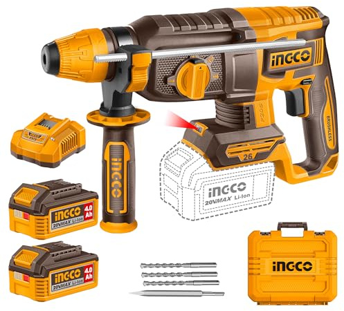 INGCO 20V Cordelss Rotary Hammer Drill CRHLI262085E