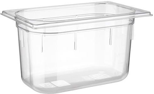 APS 82032 GN 1/4 Polycarbonat Behälter, 26.5 x 16.2 x 15 cm 3.7 ltr.