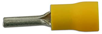 Connect 30225 Yellow Pin Terminal 14mm 100pc