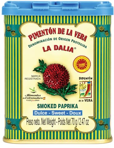 La Dalia Sweet Smoked Paprika from Spain, 70g
