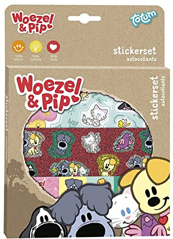 Totum Woezel & Pip Stickerset