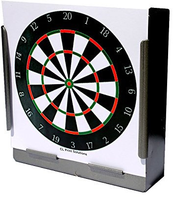 CL Print Solutions 100 x 17cm Full Colour Dart Board Paper Targets Air Rifle Pistol (100gsm