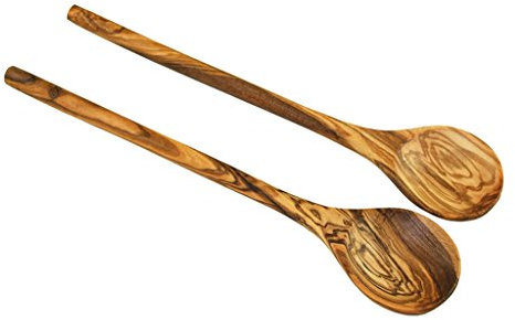 Set de Cuisine en Bois d'olivier 2 pièces