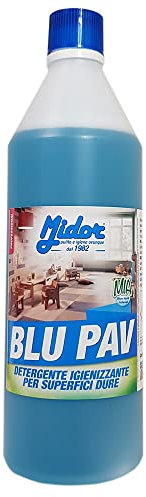 Detersivo pavimenti igienizzante, BLU PAV 1000ml per pavimenti in ceramica e superfici lavabili - 1kg CONCENTRATO, profumo di lavanda