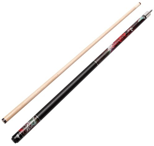 Viper Pool Cue Underground Billard-/Poolqueue, 147,3 cm, 2-teilig, 510 g, Schwarz, 18-Ounce