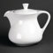 Royal Porcelain Classic White Tea Pots 750ml Infuser Restaurant