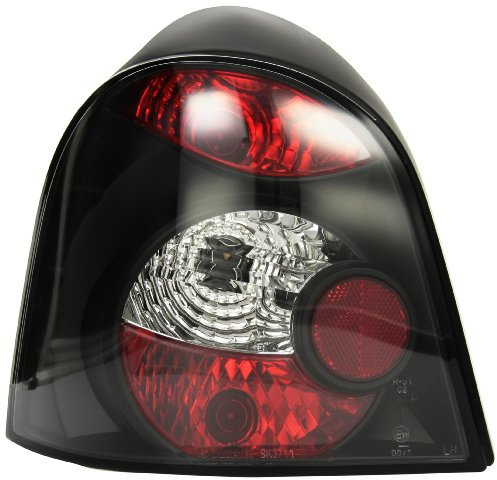 in.pro. 4480395 HD Rear Lamps, Clear Black