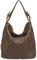 Caspar TS940 Damen Schultertasche, Farbe:taupe
