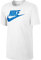 Nike tee-futura Icon – Men's T-Shirt multi-coloured Blanco/Azul (White/White/Photo Blue) Size:Large