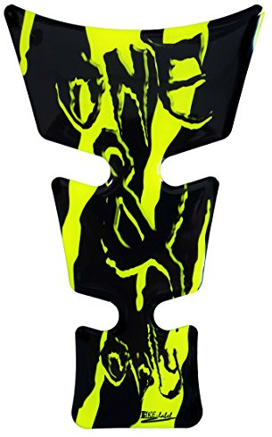 BIKE-label Tankpad Neon Gelb Schwarz Monster kompatibel für Yamaha 501794
