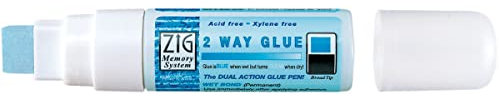 Zig Bulk Buy 2 Way Glue Pen Bulk Jumbo Tip (12Pack)