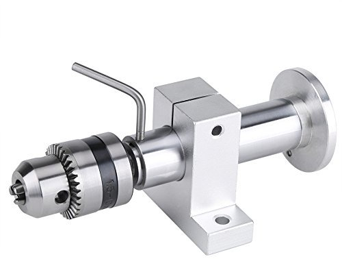 Garosa Centro Live, Tornio Live Revolving Center Precise Live Revolving Center con la Chiave per Mini Tornio Macchina Fai da Te Lavorazione del Metallo Metallo tornio Strumento