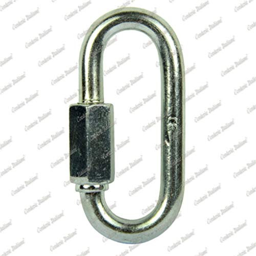 Corderie Italiane 006049357 Maglie rapide zincate 4 mm, 15 pz