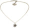 Alpenflüstern Filigrane Mini-Perlenhalskette Strassedelweiss - Damen-Trachtenschmuck mit antik-Silber-farbenem Edelweiss, Dirndlkette klar-kristall DHK258