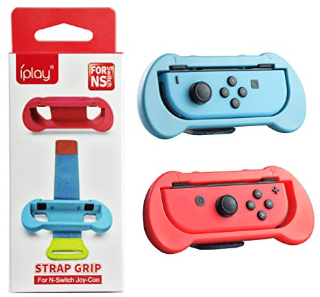 GZW-Shop 2 Pack Armband für Switch & OLED Joy Con Controller Kompatibel mit Just Dance2023 2022 2021 2020 Verstellbarer elastischer Gurt mit Position für Links und rechts Joy Cons