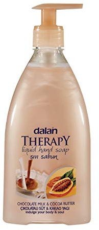 Dalan Therapy flüssige Handseife Pumpflasche - Schokomilch & Kakaobutter - 6er Pack (6x 400ml)