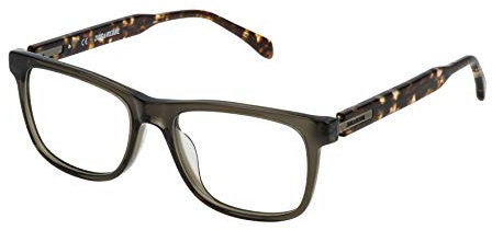 ZADIG&VOLTAIRE Damen VZV1685306S8 Sonnenbrille, Shiny Transp.Grey, 53/18/145