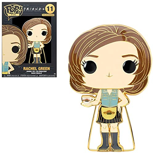 Loungefly Funko POP! Enamel Pins: Friends - Rachel Green - Niedliche Brosche Zum Sammeln - Für Rucksäcke & Taschen - Geschenkidee - Offizielle Handelswaren - TV Fans