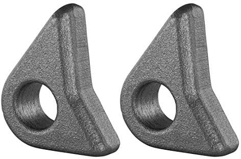 2x Öse | für Koppelplatte | 25 mm Bohrung | geschmiedete Ausführung | Set | Öse für Euroaufnahme | Frontlader | Frontladeröse | Koppelhakenöse | Verriegelung Öse | Verriegelung