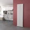 ELEGANT Vertical Radiator Double Oval Panel Column Central Heating Designer Radiators (1800x480mm Double, White)