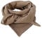 Glückspilz I Musselin Tuch Damen | Musselin Schal Damen | 130 x 130 cm | Schals & Tücher für Damen | Baumwolle | Musselintuch | XXL | Beige