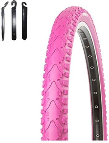 1 x Kenda K-935 Fahrradreifen Fahrradmantel Pink 40-622 (28 x 1,5) inkl. Reifenheber