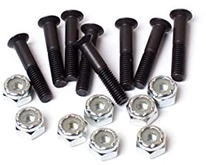 eaze Skateboard Hardware Set (Schrauben) 1-Inch-Inbus/Innensechskant Montagesatz