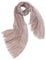 Prettystern Herren Damen bunt gestreift Sommer Leinen-Tuch offene Fransen Schal weiß blau rosa T79