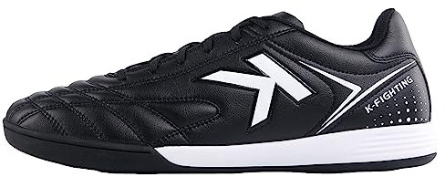 Kelme Football Boots Mens Astro Turf Football Boots Trainers Outdoor Cleats Athletics Sneakers Teens Professional Soccer Shoes Black UK 5.5