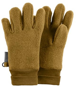 Sterntaler Unisex Kinder Fingerhandschuh, Goldbraun, 8